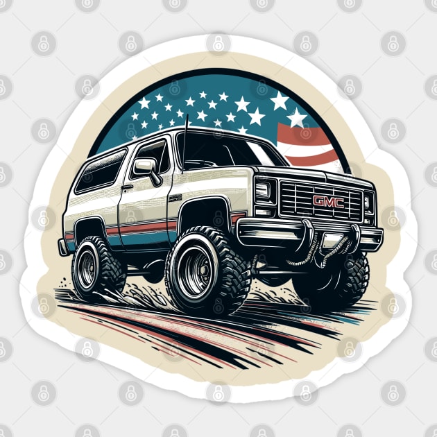 GMC Jimmy Sticker by Vehicles-Art